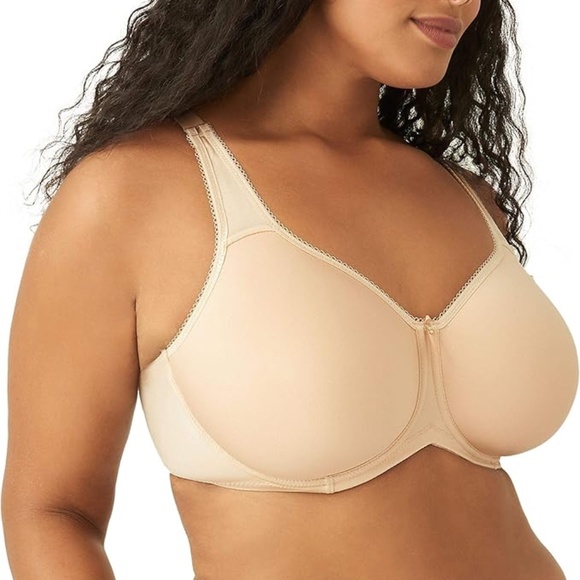 EUC Wacoal Women's Basic Beauty Contour T-Shirt Bra - Sand - 40DDD - Picture 2 of 6